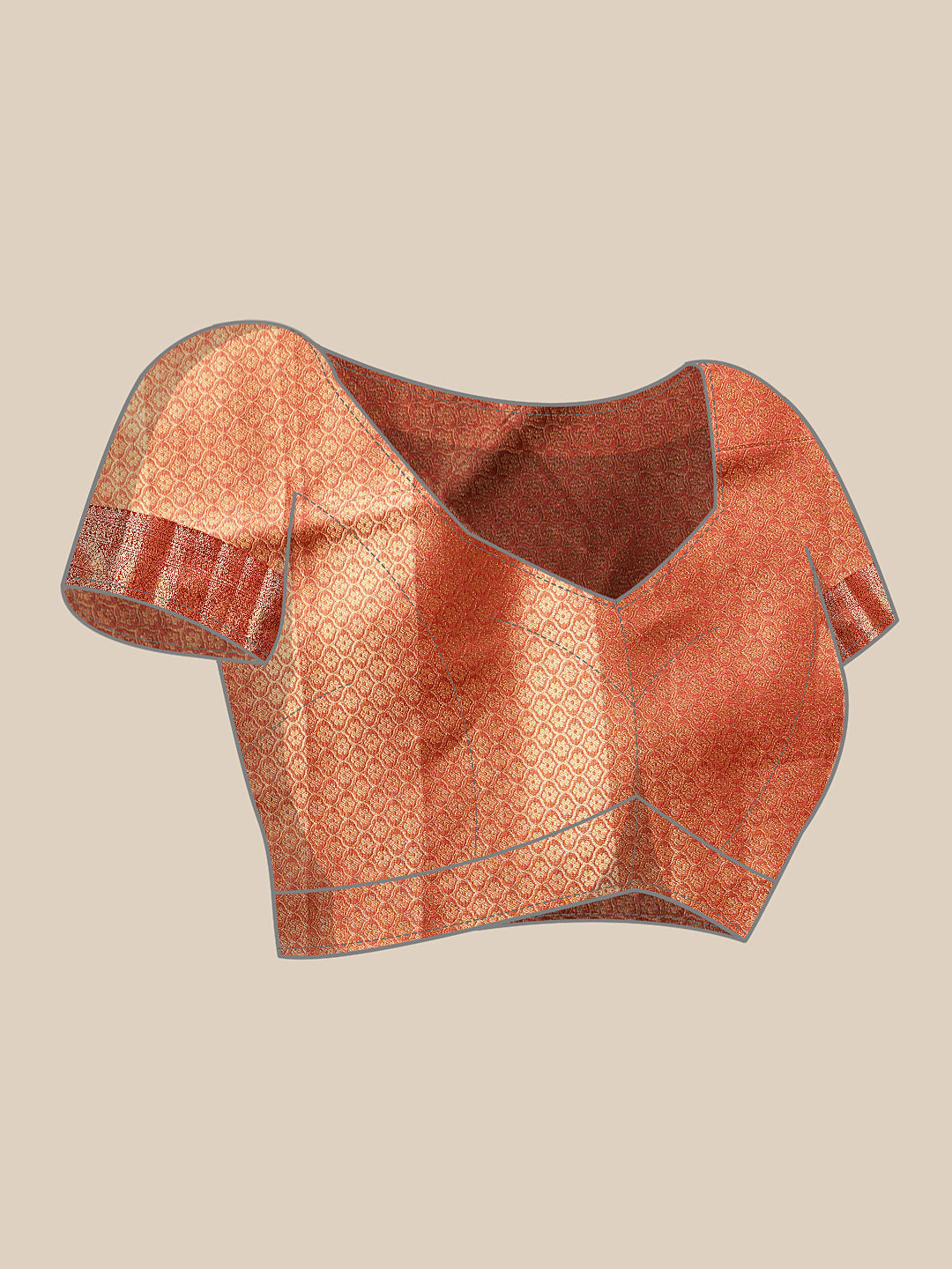 Crushed Tissue Silk Floral Digital Printed Saree