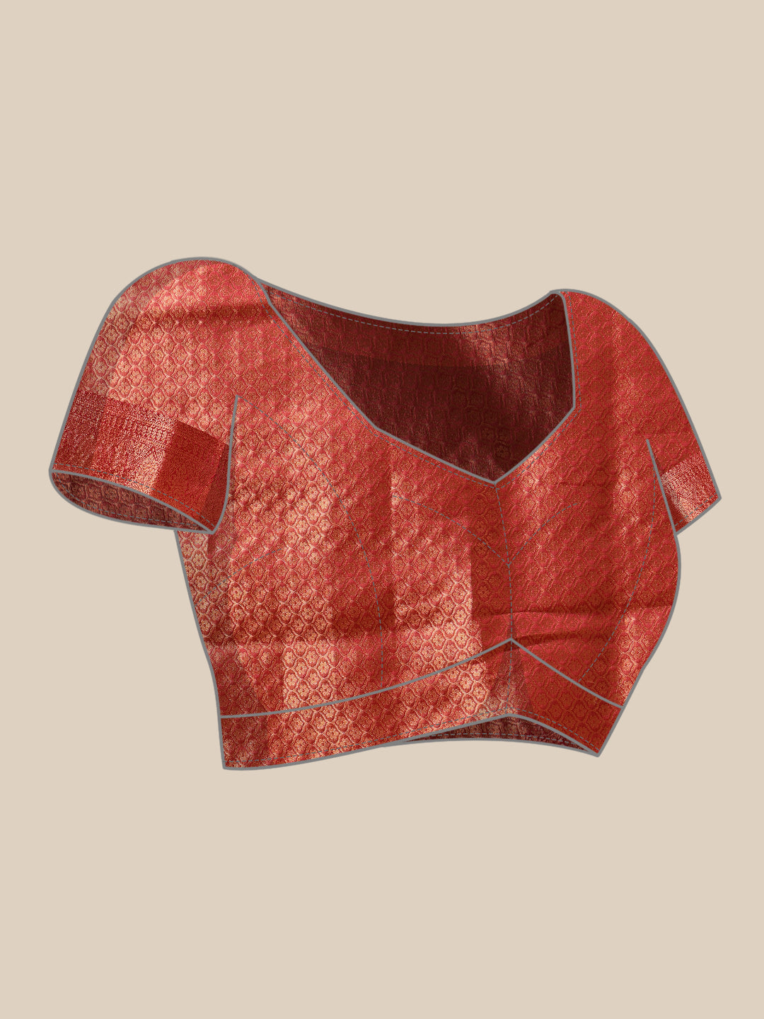 Crushed Tissue Silk Floral Digital Printed Saree