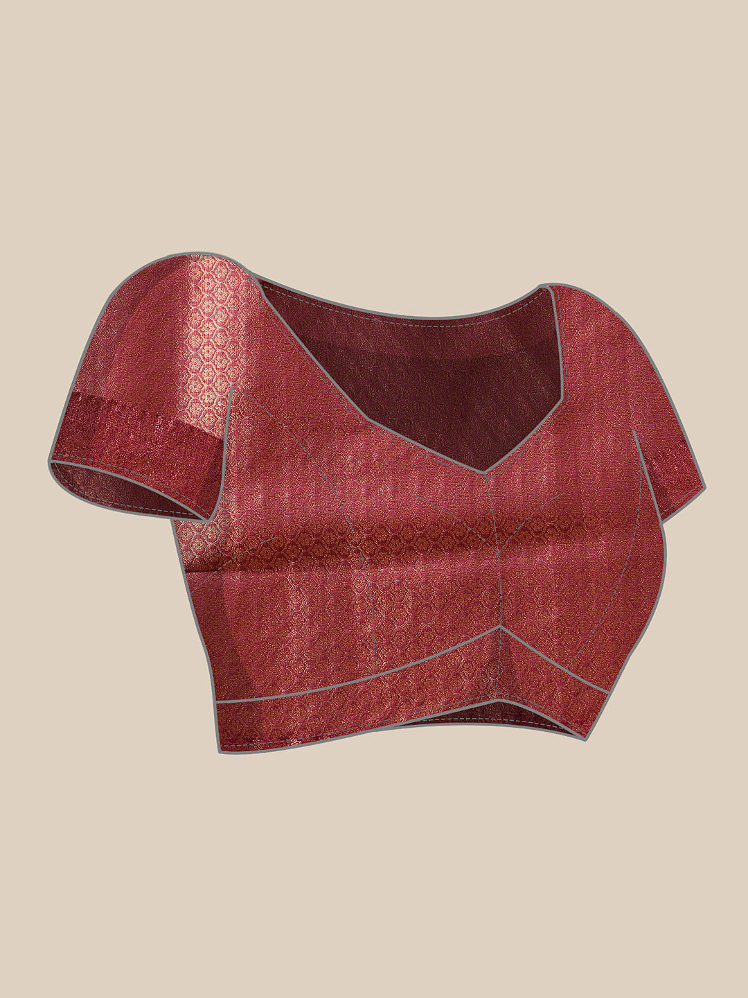 Crushed Tissue Silk Floral Digital Printed Saree