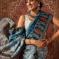 Digital Printed Art Silk Saree