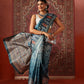 Digital Printed Art Silk Saree