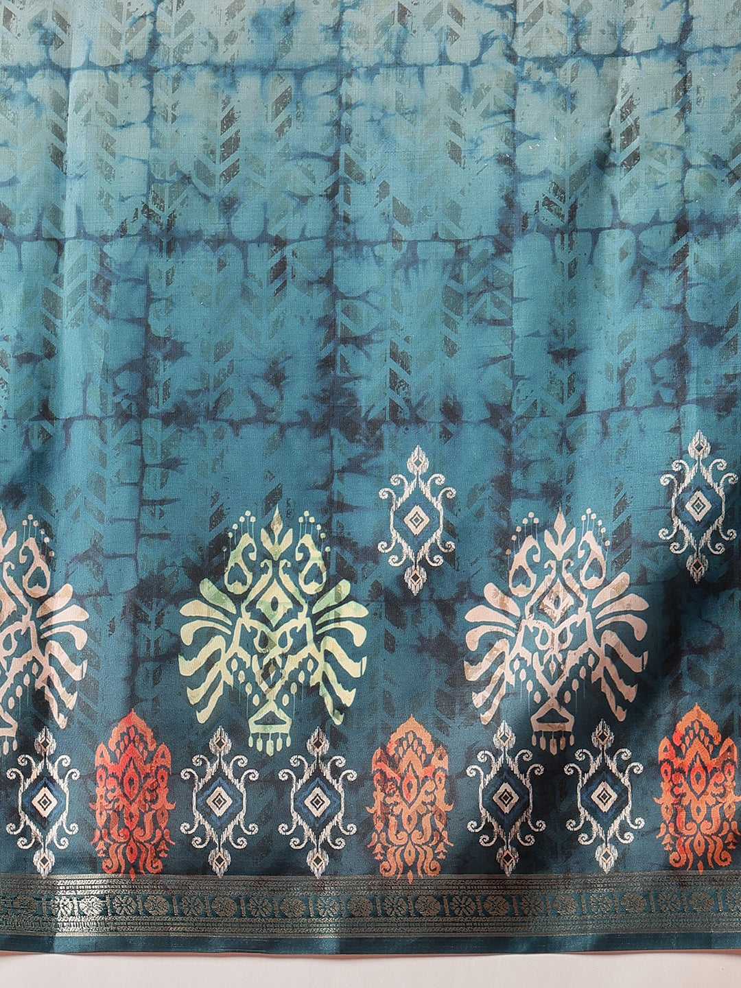 Digital Printed Art Silk Saree