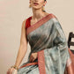 Digital Printed Khadi Saree
