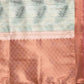 Digital Printed Khadi Saree