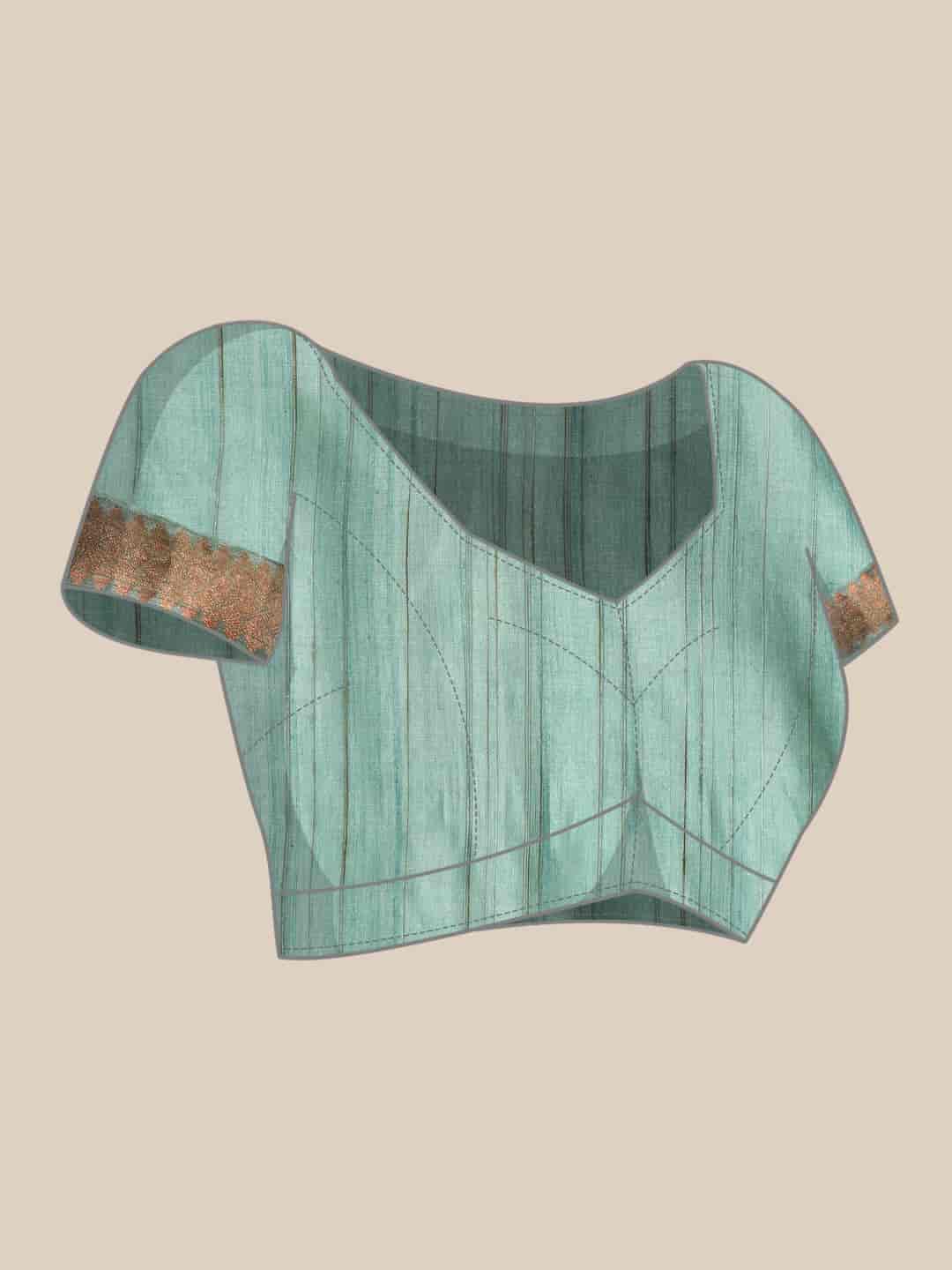 Digital Printed Khadi Saree