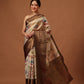 Banarasi Soft Silk Zari Tissue With Digital Printed Saree