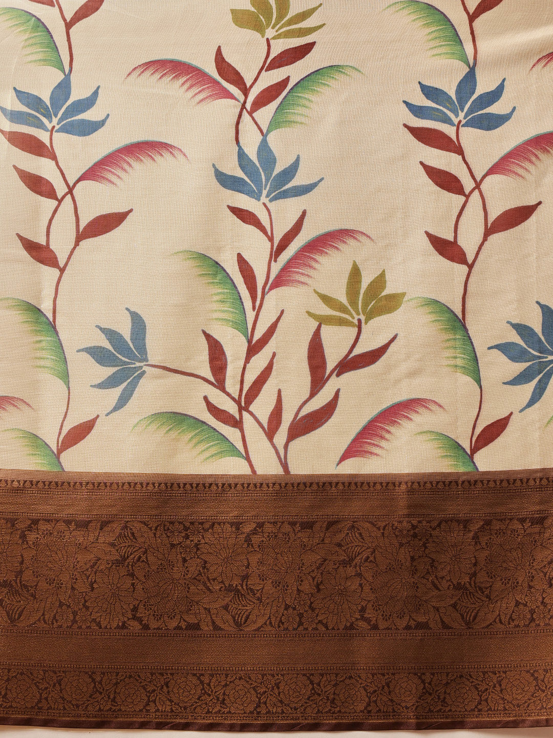 Banarasi Soft Silk Zari Tissue With Digital Printed Saree