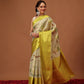 Banarasi Soft Silk Zari Tissue With Digital Printed Saree