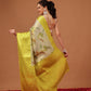 Banarasi Soft Silk Zari Tissue With Digital Printed Saree