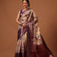 Banarasi Soft Silk Zari Tissue With Digital Printed Saree
