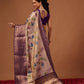 Banarasi Soft Silk Zari Tissue With Digital Printed Saree