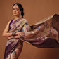 Banarasi Soft Silk Zari Tissue With Digital Printed Saree