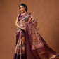Banarasi Soft Silk Zari Tissue With Digital Printed Saree