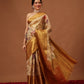 Banarasi Soft Silk Zari Tissue With Digital Printed Saree