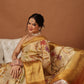 Banarasi Soft Silk Zari Tissue With Digital Printed Saree