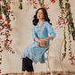 Women's Cotton Printed Straight Kurta