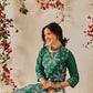 Women's Cotton Printed Straight Kurta