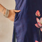 Women's Rayon Cotton Slub Regular Straight Printed Kurta