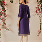 Women's Rayon Blend Straight Printed Kurta