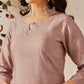 Women's Rayon Blend Straight Printed Kurta