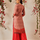 Women's Cotton Rayon Floral Straight Long Kurti