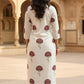 Digital Printed Poly Cotton Regular Straight Kurta