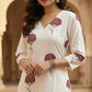 Digital Printed Poly Cotton Regular Straight Kurta