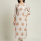 Women’s Casual Wear Rayon Blend Straight Kurta with Digital Print Keyhole Neck