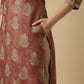 Women’s Casual Wear Rayon Blend Straight Kurta with Digital Print Keyhole Neck