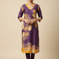 Women’s Casual Wear Rayon Blend Straight Kurta with Digital Print