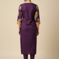 Women’s Casual Wear Rayon Blend Straight Kurta with Digital Print