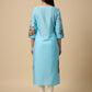 Women’s Casual Wear Rayon Blend Straight Kurta with Digital Print