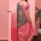 Banarasi Art Silk Digital Printed Kalamkari Saree