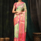 Banarasi Art Silk Digital Printed Kalamkari Saree
