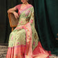 Banarasi Art Silk Digital Printed Kalamkari Saree