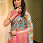 Banarasi Art Silk Digital Printed Kalamkari Saree