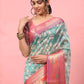 Banarasi Art Silk Digital Printed Kalamkari Saree