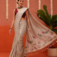 Women's Soft Silk Digital Printed Saree with Designer Pallu & Printed Blouse
