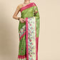 Kanjivaram Soft Silk Digital Printed Zari Woven Saree