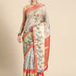 Kanjivaram Soft Silk Digital Printed Zari Woven Saree