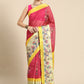 Kanjivaram Soft Silk Digital Printed Zari Woven Saree