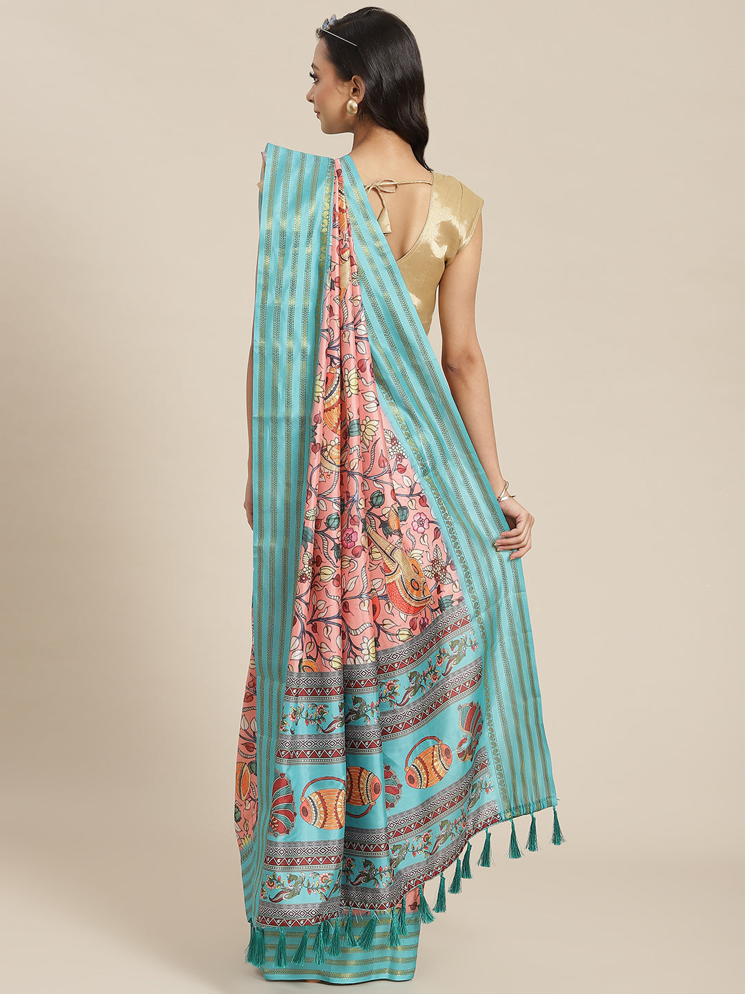 Banarasi Art Silk Digital Printed Saree