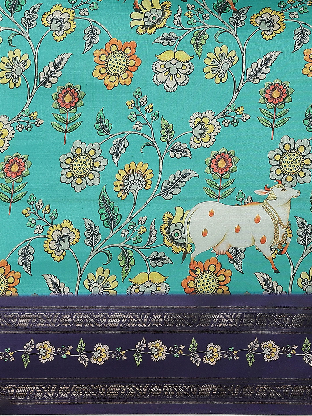 Banarasi Art Silk Digital Printed Saree