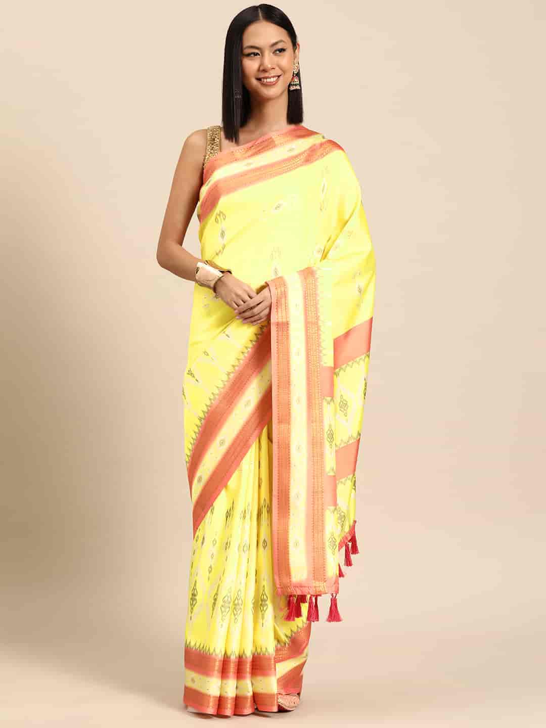 Banarasi Art Silk Digital Printed Saree