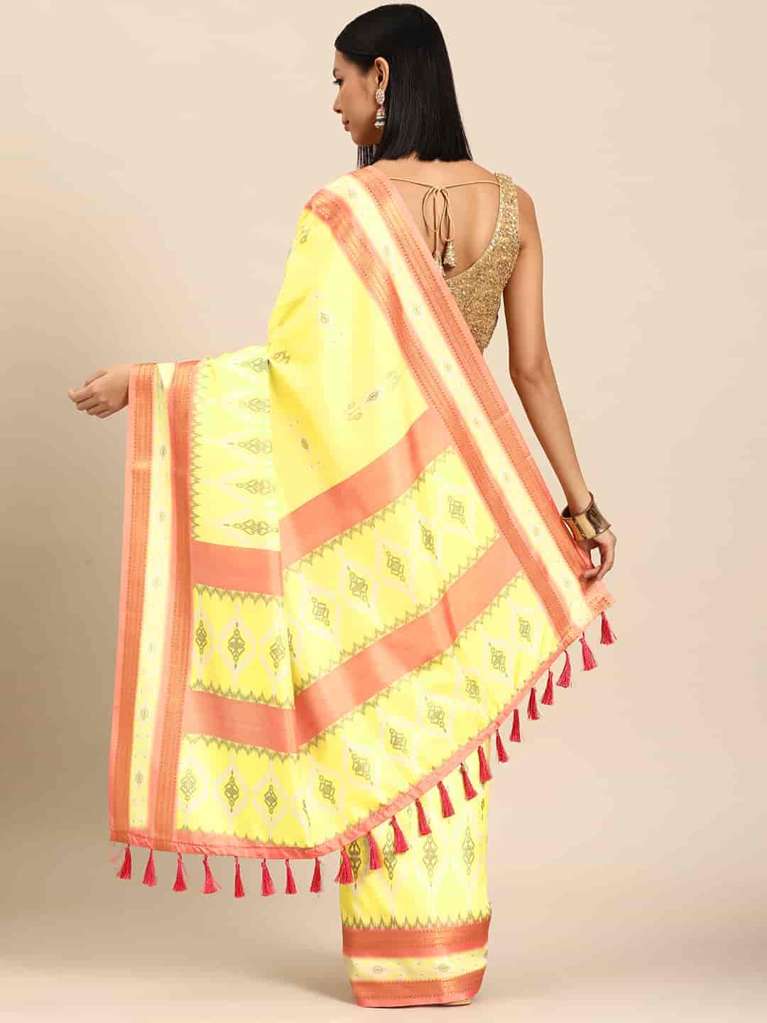 Banarasi Art Silk Digital Printed Saree