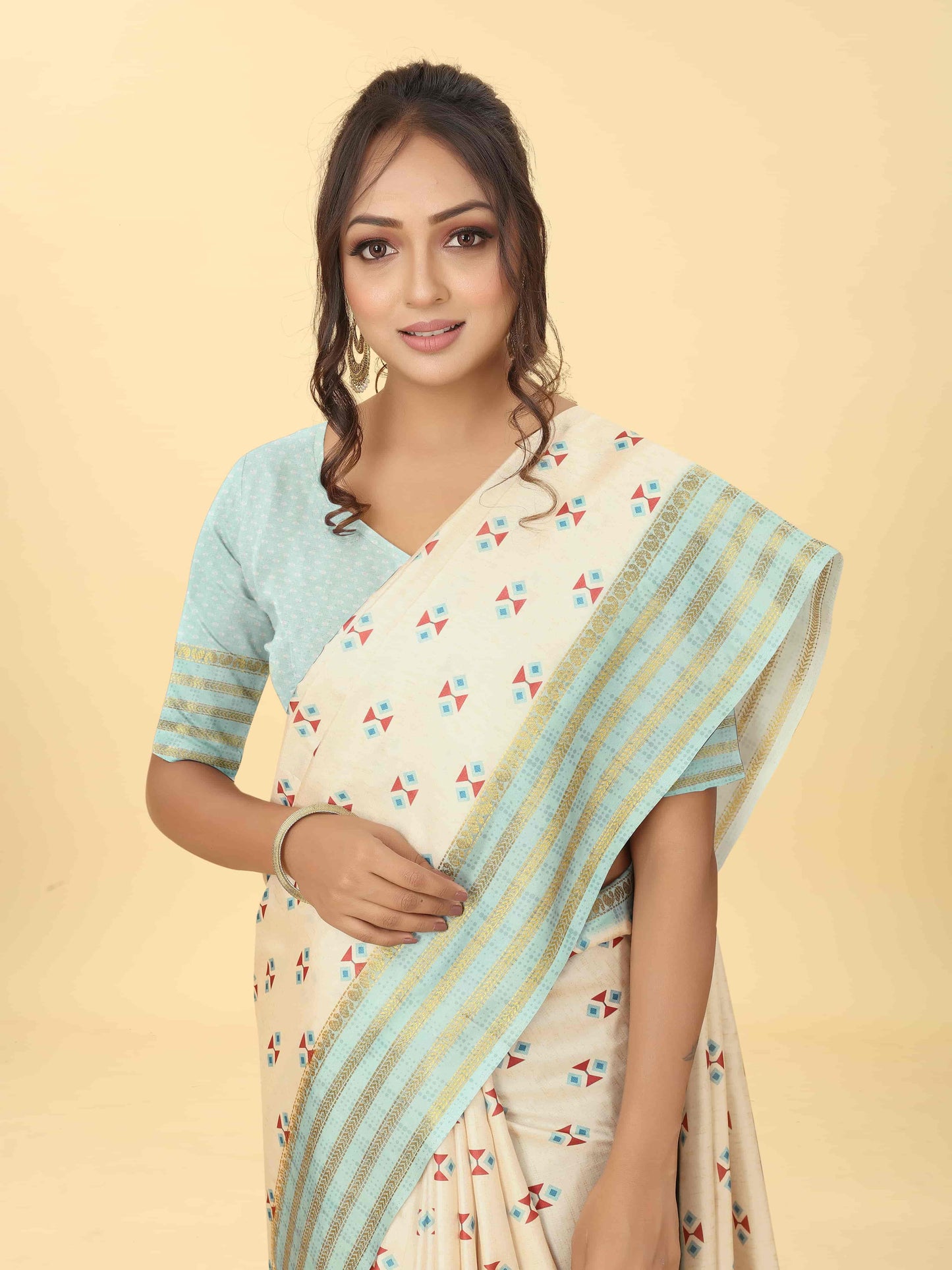 Banarasi Art Silk Digital Printed Saree