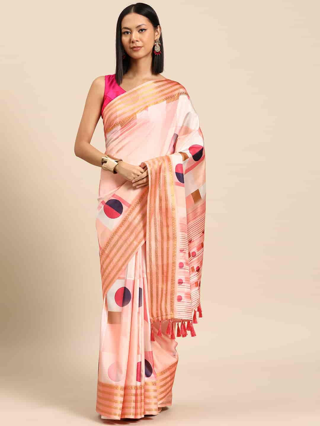 Banarasi Art Silk Digital Print Saree