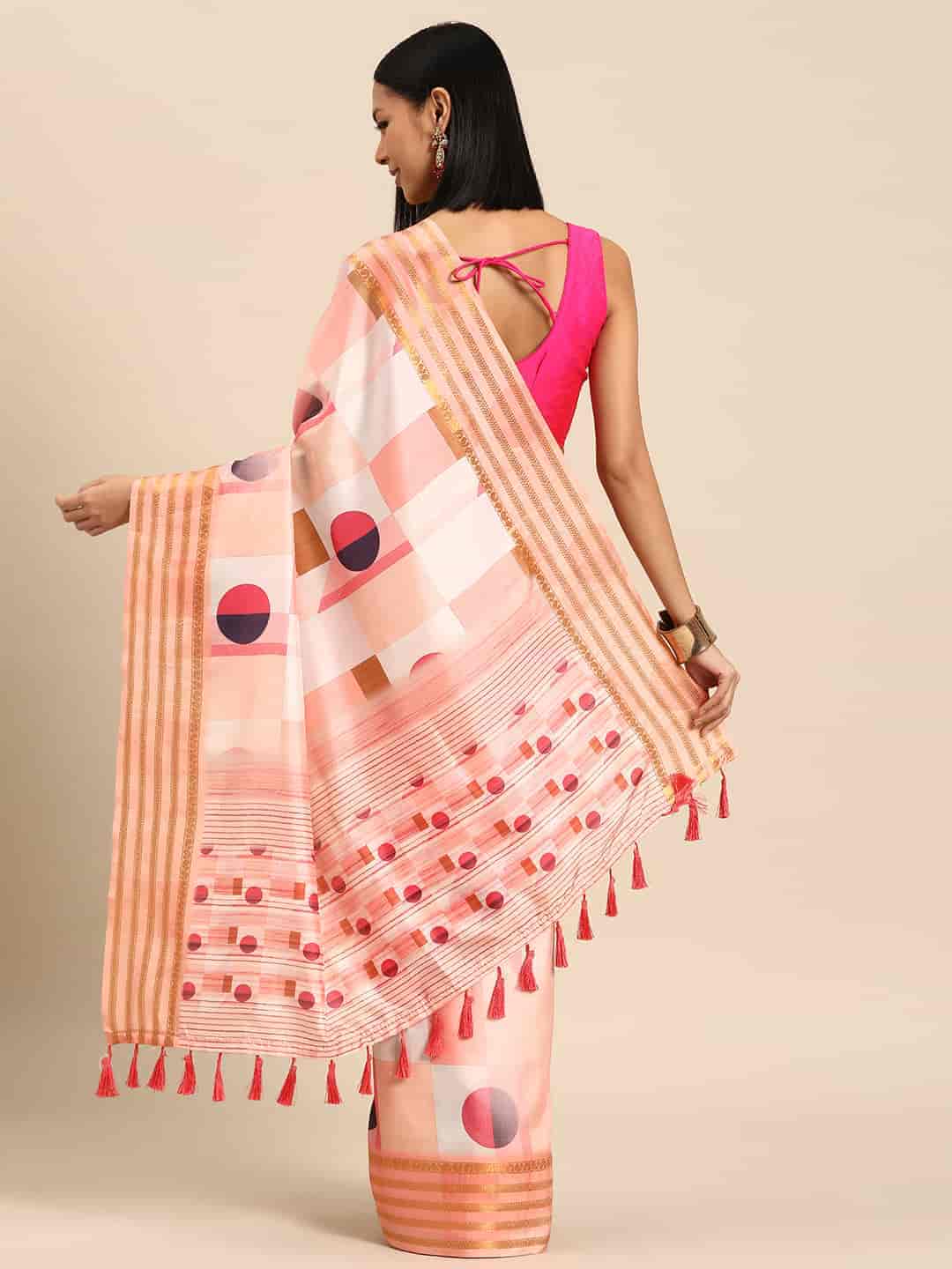 Banarasi Art Silk Digital Print Saree