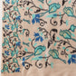Tussar Silk Checks Work Saree With Figure Prints Border