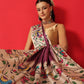 Tussar Silk Checks Work Saree With Figure Prints Border